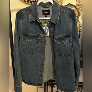 Express Dark Blue Denim Jacket - NWT